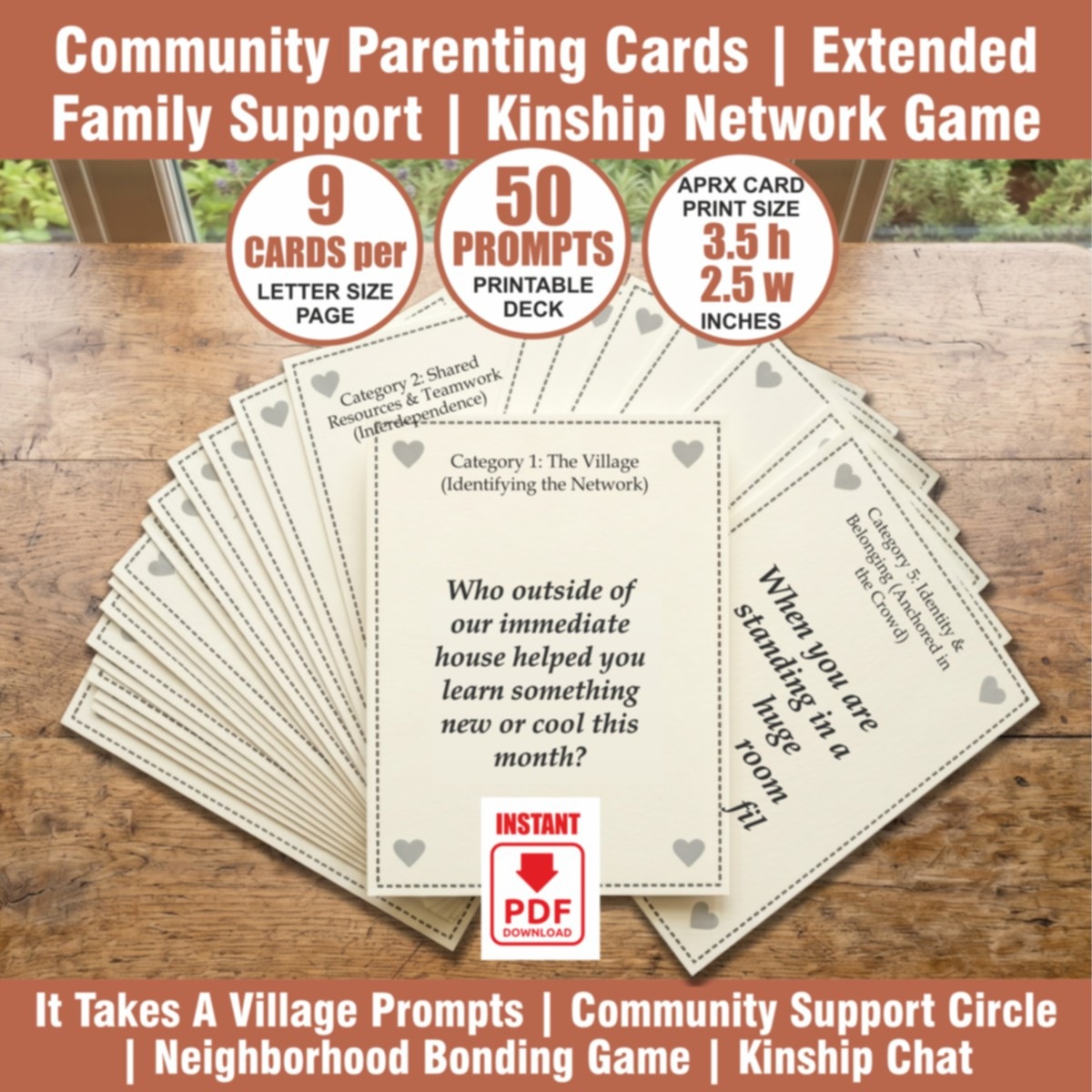 Extended Family Icebreakers | Chosen Family Conversation | Community Elder Questions | Diverse Families PDF
