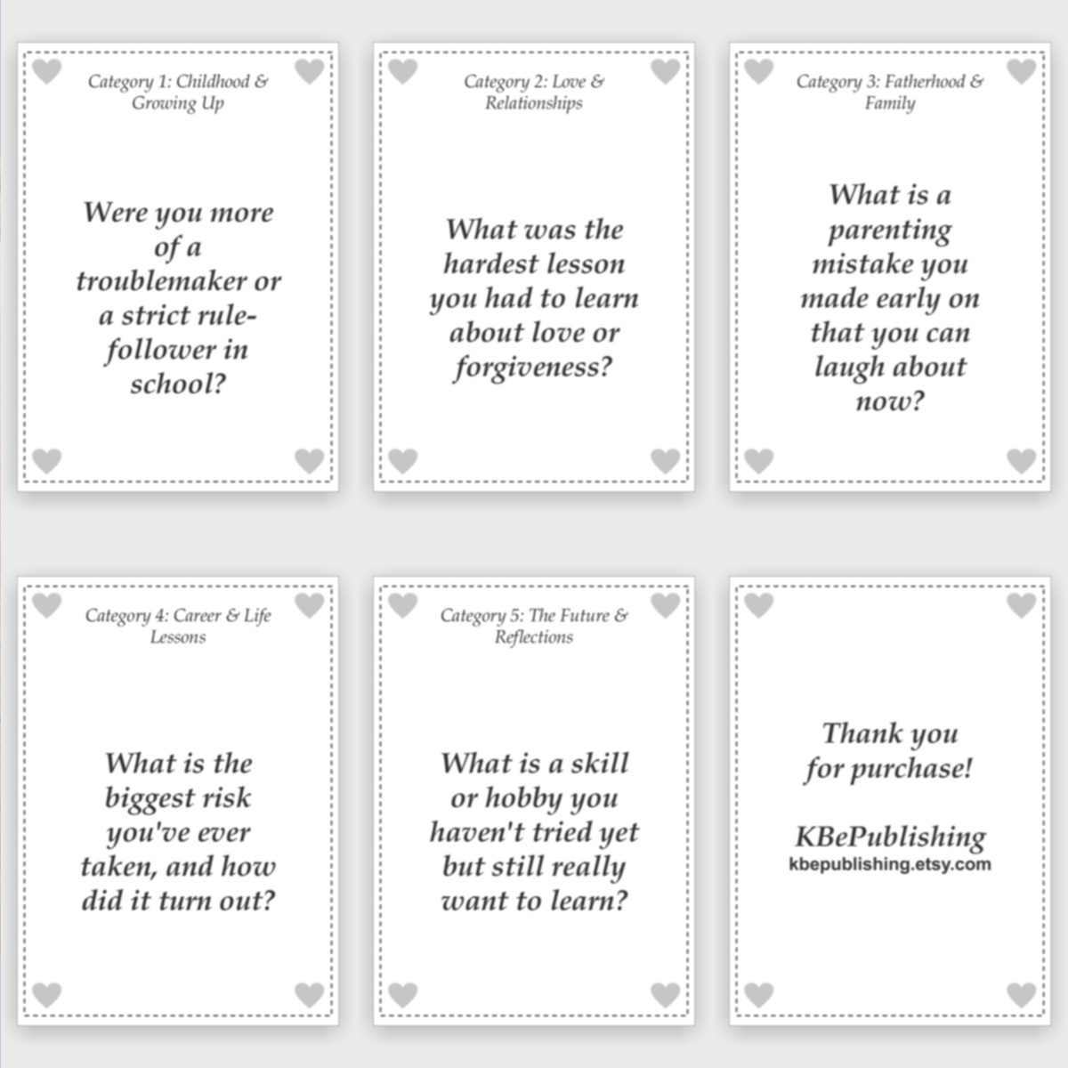 Dad’s Legacy: Meaningful Conversation Starters - View 4