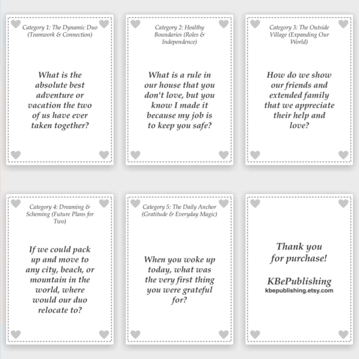 Solo Parent & Only Child Deck | Single Mom Bonding Cards | One on One Conversation Starters - View 4