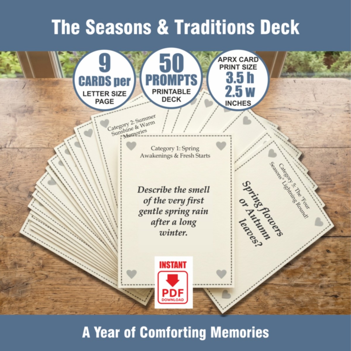 The Seasons & Traditions Deck - View 3