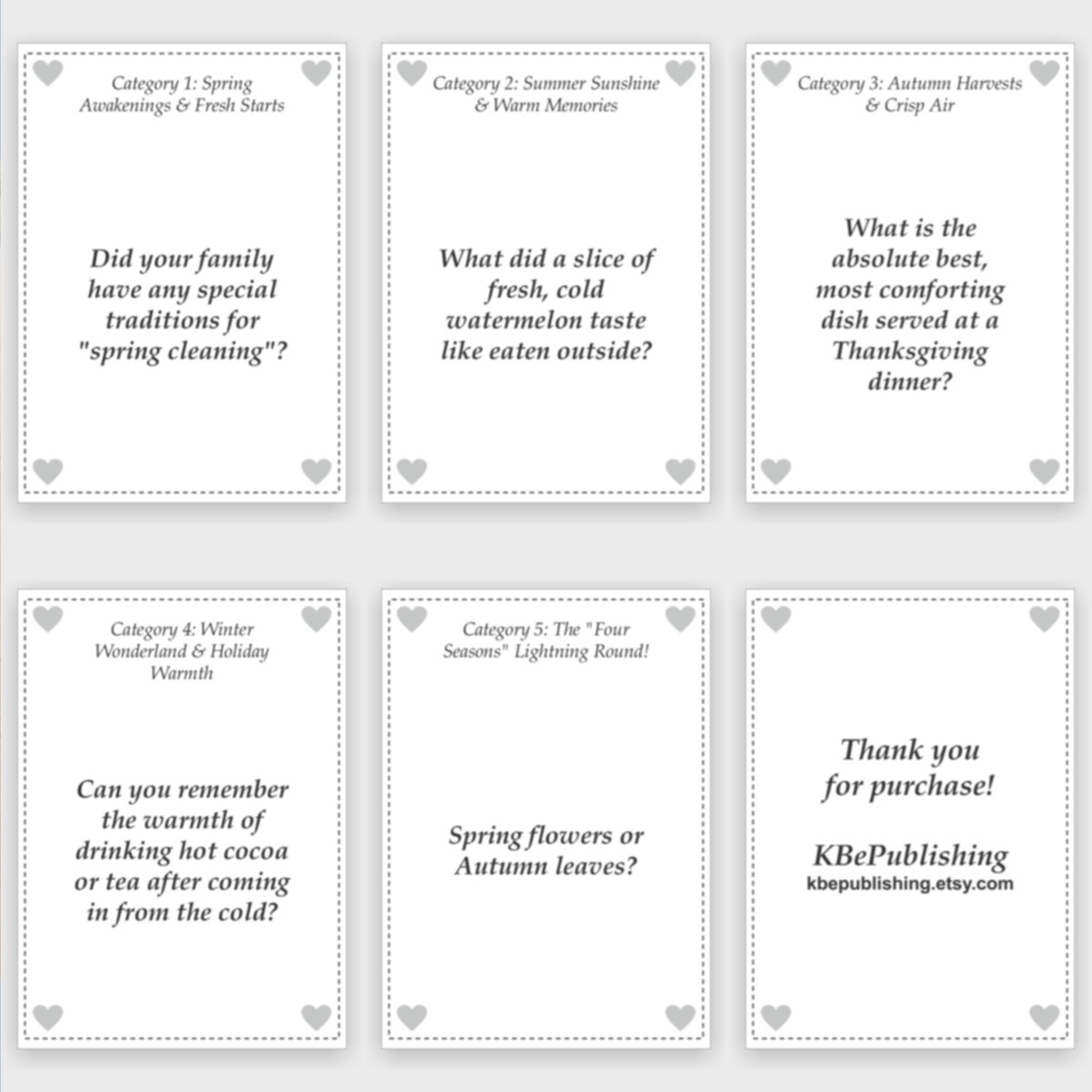 The Seasons & Traditions Deck - View 4