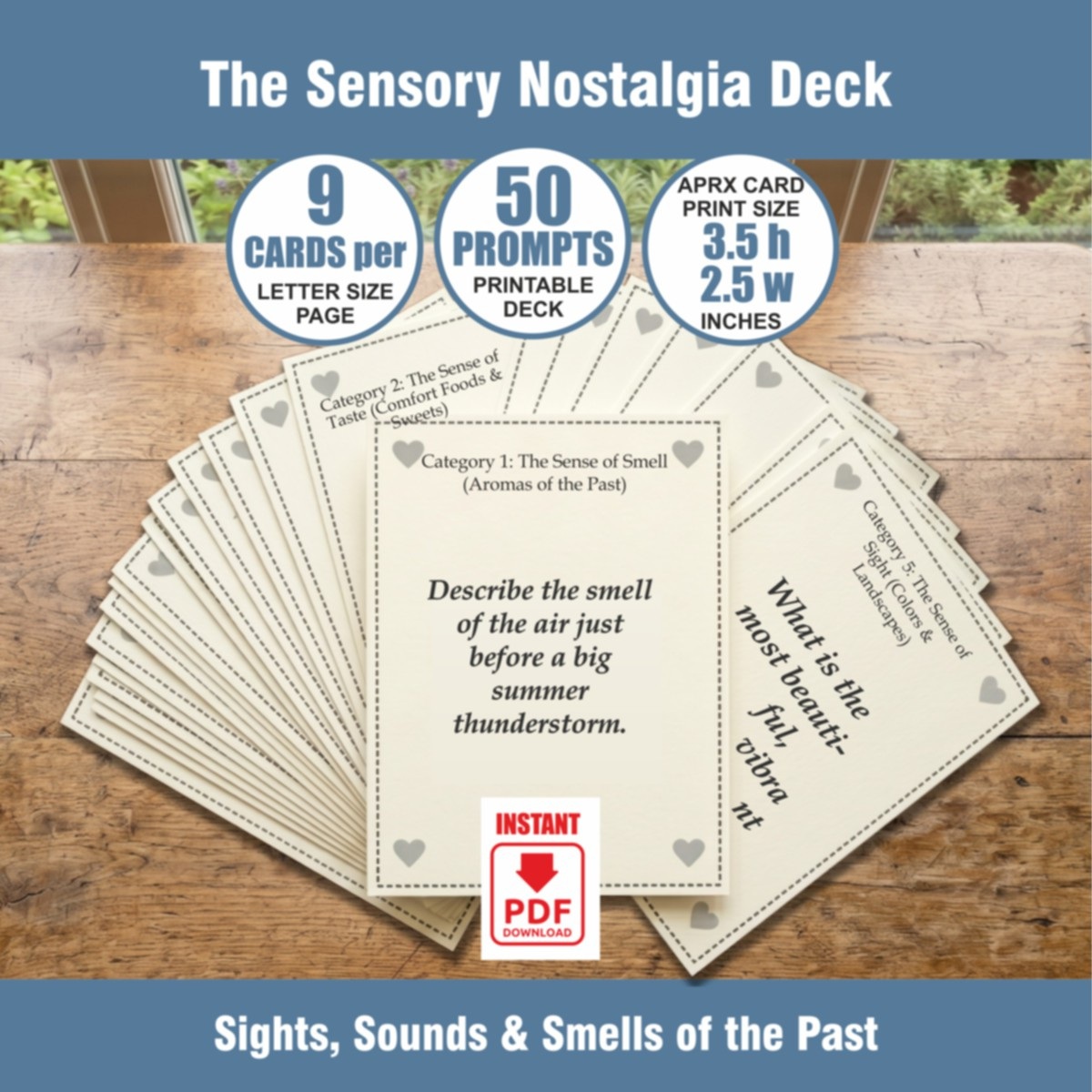 The Sensory Nostalgia Deck - View 3
