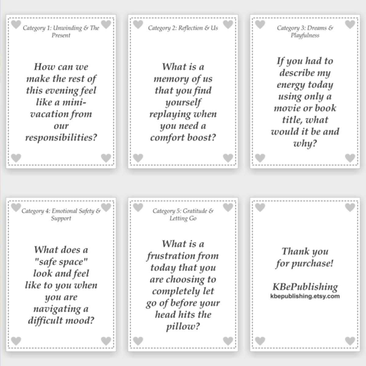 The Tonight Deck: Evening Conversation Cards for Couples - View 4